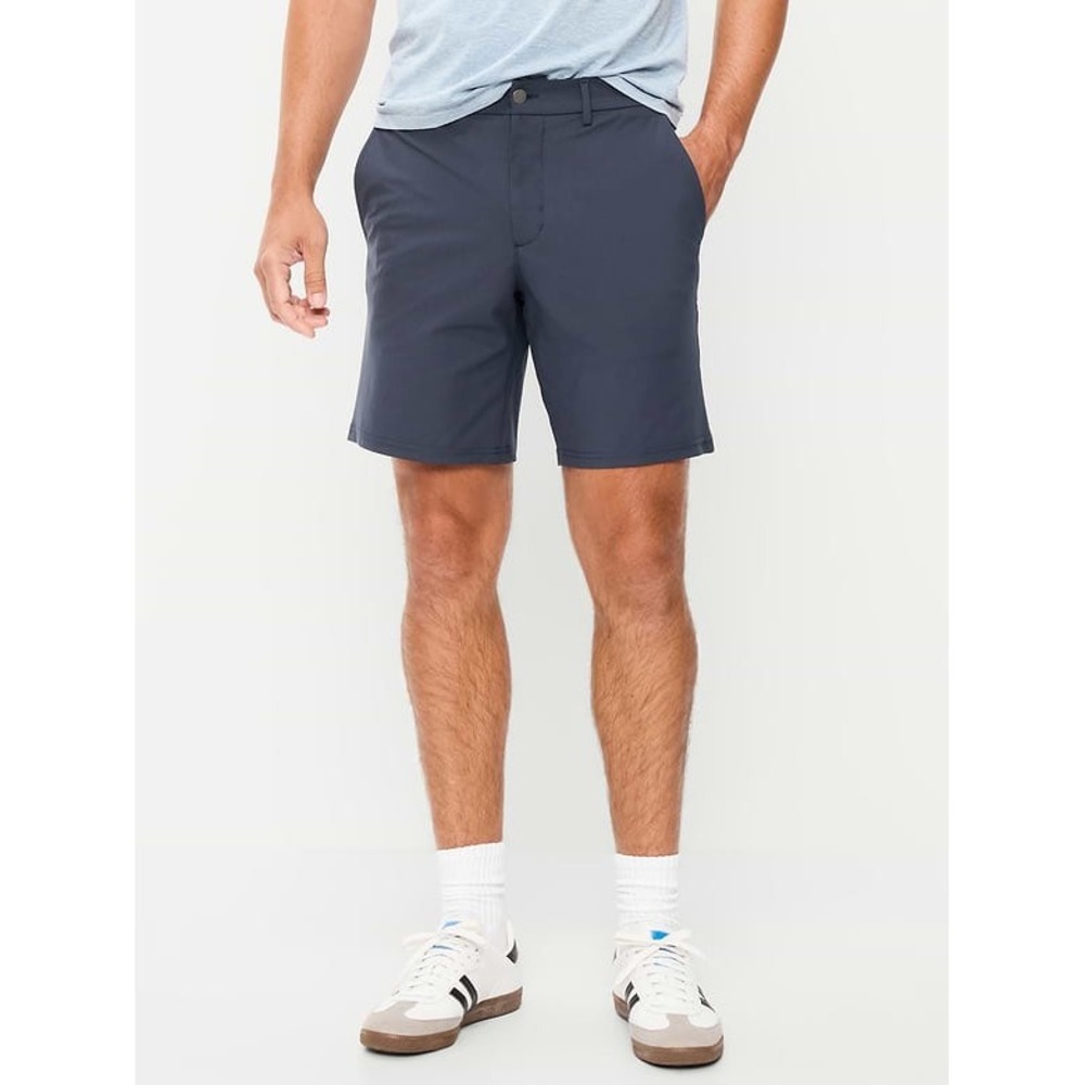 Old Navy Active Tech Hybrid Shorts Navy Blue 4-Way Stretch Performance